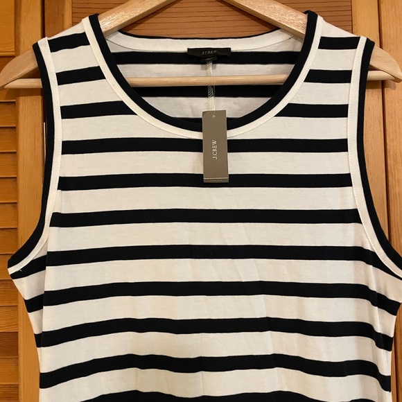NWT J. Crew striped Maxi Dress sz medium - Picture 5 of 6